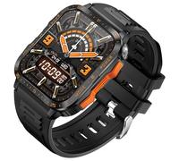 Machify KT79 Smart Watch da uomo, schermo da 2,9 pollici, impermeabile IPX8-3ATM, monitoraggio della frequenza cardiaca e del sonno, chiamata wireless, torcia a LED, rilevamento della luce solare