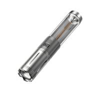 Machify Lanterna da campeggio con dimmerabile a 3 colori, lampada a 360°, banca di potere impermeabile, luce della tenda del filamento di tungsteno, ricaricabile in lega di alluminio