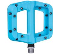 Machify Pedali leggeri blu cielo, piattaforma in nylon per montagna, strada, pieghevole, S, uso a lungo termine