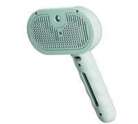 Machify Pettine e massaggio spray per animali domestici, spazzola a vapore verde 3 in 1 per cani e gatti, ricaricabile tramite USB, pettine ad ago, antistatico, compatibile con acqua/aromaterapia