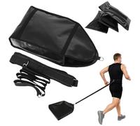 Machify Set di allenamento per slitte da corsa, peso regolabile, 3 sacchi di sabbia e cintura in vita, sacco di sabbia in PVC, per allenamento di potenza esplosiva, agilità, forza, resistenza
