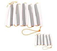 Machify Set di traverse elastiche per allenamento con salto alto, fascia elastica da 210 cm, per principianti, rullo in schiuma morbida, opzione multicolore