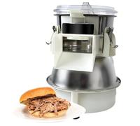 Machine à effilocher les blancs de poulet électriques, outil automatique pour effilocher la viande, 109 kg/h, effilochage en 10 secondes, grand format avec vue sur la poitrine pour effilocher les bl