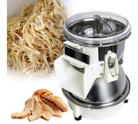 Machine automatique à effilocher la viande de poulet, hachoir électrique pour filets de poulet, coupe-viande avec lame en acier inoxydable, pour la production en série de découpes de filets de poule