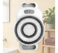 Machine de bain intelligente murale, conception à brosses divisées, 3 vitesses, rotation automatique à 360°, brosse corporelle de douche, pour l'exfoliation et le nettoyage en profondeur sous la dou