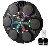 Machine de Boxe Musicale, Bluetooth Music Boxing Machine, 1 Paia Guantoni | LED Intelligente Macchina da Boxe Musical, Tira Pugni da Muro con Musica, Boxe Allenamento pour Enfants et Adultes