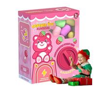 Machine Gashapon Jouet - Mini Distributeur Automatique Trasparente, Rotation Facile, Capsules Incluses, Jouets Peluche Et Carambons | Mini Gachapon, Jeu Enfant Décoration Chambre Fête Cadeau