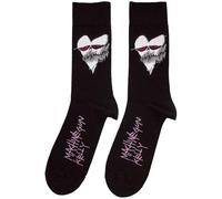 Machine Gun Kelly Heart Face Ankle Calzini Size One Size