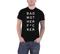 Machine Gun Kelly - Machine Gun Kelly T Shirt Bad Mo-Fu Logo Nuovo Ufficiale Uomo Nero Size M