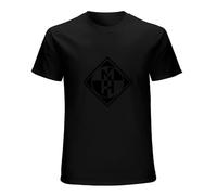 Machine Head Short Sleeves Men's Round Neck T-Shirt Black XL