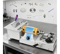 Machine+woodworlucidatrice Per Smerigliatrice Mini Seghe Da Banco Multiuso Da 750 W, Set Di Utensili Da Taglio Per Incisione A Macchina Multifunzione Machine+Polishingkit