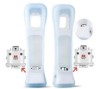 Machine-Ya Wii Motion Plus - Sensore adattatore per telecomando esterno, confezione da 1, accessorio per resort sportivo per Nintendo Wii U, colore: bianco