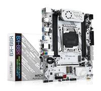 MACHINIST Scheda madre X99 LGA 2011-V3, scheda madre Intel 5a/6a generazione per computer server Intel Xeon E5 V3/V4, Core i7 (Micro ATX, PCIe 3.0, doppio slot M.2, SATA 6Gb/s, DDR4 ECC)