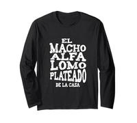 Macho Alfa Lomo Plateado Maglia a Manica