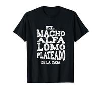 Macho Alfa Lomo Plateado Maglietta