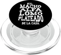 Macho Alfa Lomo Plateado PopSockets PopGrip per MagSafe