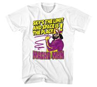 Macho Man Skys The Limit T-Shirt Uomo Manica Corta Cotone