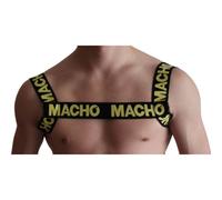 Macho - pettorina doppia gialla