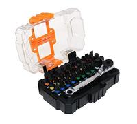 MACHOMAN 1MC031 Valigetta portatile da 31 pezzi, dotata di 30 punte e 1 chiave a cricchetto