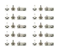 MACHSWON 10 Pz AAA Batterie Metallo Molla Piastra di Contatto Molla Set 3 pezzi di Conversione Molla Nicheling Piastra di Contatto Terminale per Telecomando Caricabatterie