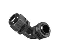 MACHSWON 2 passacavi M20, regolabili a 90 gradi, protezione da piegatura da 6 a 11 mm, connettore in nylon con dado di bloccaggio e guarnizione