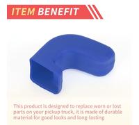 MACHSWON Coperture in gomma blu per gancio di traino adatte per Jeep Wrangler JK JL Gladiator TJ 2007-2023, set di tappi di protezione decorativi per rimorchio paraurti anteriore, confezione da 2