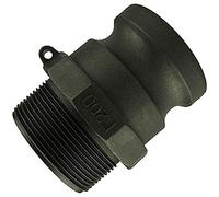 MACHSWON IBC Serbatoio Acqua Giardino Tubo Connettore Tipo F 1" Camlock Raccordo Accoppiamento per Giardino Agricolo Cucina Rubinetti