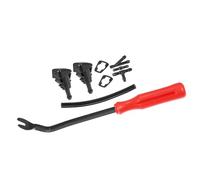 MACHSWON Kit di ricambio per ugello lavavetri per Subaru Impreza WRX STI 2008-2014, OEM # 86636FG051 86636FG050, include getti spray, tubo, guarnizioni, strumento, connettori per tubi flessibili