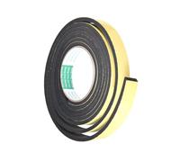 MACHSWON Nastro sigillante in schiuma EVA, autoadesivo, resistente alle intemperie, per finestre, porte e isolamento acustico, 1 pezzo, 20 mm di larghezza, 5 mm di spessore, 3 m