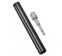 MACHSWON Set di accessori per bussole da 1/2", profondità 19 mm, 6 punti, lunghezza 20,3 cm e adattatore esagonale da 1/4"