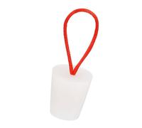 MACHSWON Tappo in gomma solida, 1 pezzo in gomma siliconica solida tappi di tenuta per tubi da laboratorio per serbatoi di bottiglie tappo conico diametro 17-23 mm morbido flessibile tappi da