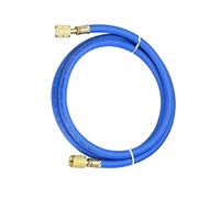MACHSWON Tubo di ricarica per refrigerante, filettatura SAE 1/4 1,2 m, lunghezza 800 psi, tubi HVAC per manutenzione della refrigerazione del condizionatore d'aria domestico, blu, 1 pezzo