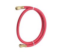 MACHSWON Tubo di ricarica per refrigerante, filettatura SAE 1/4, lunghezza 2,95 m, 500 PSI, tubi HVAC per la manutenzione della refrigerazione del condizionatore d'aria domestico, rosso, 1 pezzo