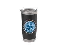 Macht Frieden statt Krieg Peace Dove Bicchiere termico in acciaio inox doppia parete