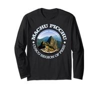 Machu Picchu Funny Macchu Picchu, Perù Montagne Escursioni Maglia a Manica