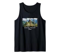 Machu Picchu Perù Ande Montagne Inca Storia Viaggiatore Canotta