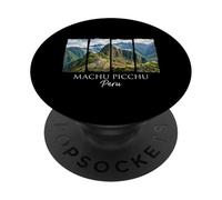 Machu Picchu Perù Ande Montagne Inca Storia Viaggiatore PopSockets PopGrip Adesivo