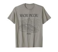 Machu Picchu Peru Peruvian Travel Souvenir Incas Valley Maglietta