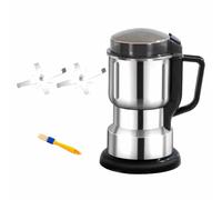 Macina Caffè Elettrico 300W, Macina Spezie e Noci in Acciaio Inossidabile con Funzionamento a Un Tocco per Espresso, Cereali e Erbe