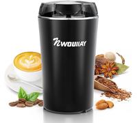 Macina Caffe' Elettrico 300W, Macinacaffè Elettrico Con Lame in Acciaio Inossida