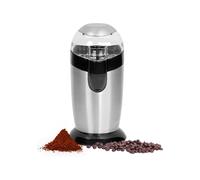 Macina Caffè Elettrico Inox con Lama in Acciaio e Grado di Macinatura Regolabile