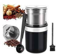 Macina Caffe' Elettrico, Macinacaffè Elettrico Con Cucchiaino Per Caffè, Capacità Di 100g, Coffee Grinder per Chicchi di caffè Macina Spezie Semi Pepe Zucchero Sale