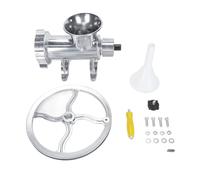 Macina Carne Elettrico Tritacarne in Acciaio Inox con Passapomodoro - Potente, Veloce e Multifunzionale per Uso Domestico e Commerciale