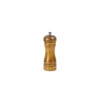 Macina pepe in legno da 1 pezzo, grossolanità regolabile, sale e macinini in Per Uso in Cucina(5 inch)