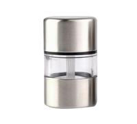 Macina Pepe,Macina Sale e Pepe Mini macina sale e pepe portatile in acciaio inossidabile, for erbe aromatiche, spezie, gadget da cucina