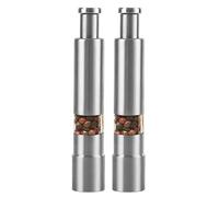 Macina Pepe - Macina Spezie Professionale, Robusto Corpo in Metallo | Mcina Sale Ricaricabile, Design Moderno per Cucina, Tavolo da Portata, Regalo Culinario per Chef e Gourmet