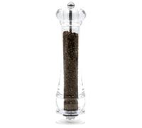 Macina Pepe Manuale Perugia in Acrilico, Macinino Manuale per Pepe con Macina in Acciao Temprato per Macinatura Precisa, Trita Pepe Resistente, Elegante e Made in Italy - BISETTI (25 cm)