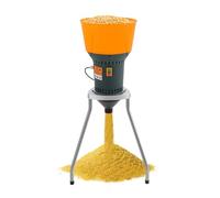 Macina per cereali, mulino elettrico con supporto, macina mais 50 l, 3,62 galloni, imbuto stabile, dissipazione del calore rapida