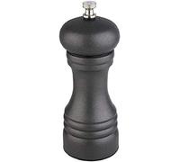 Macina sale APS "Gunmetal", saliera, distributore di sale, meccanismo di macinazione in acciaio inossidabile, grado di macinazione regolabile in continuo, 6 x 6 cm, altezza 15,5 cm