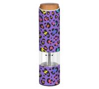 Macina sale e pepe elettrico moda colore leopardo viola